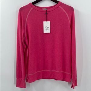 LNA Pink Sweater Size Medium